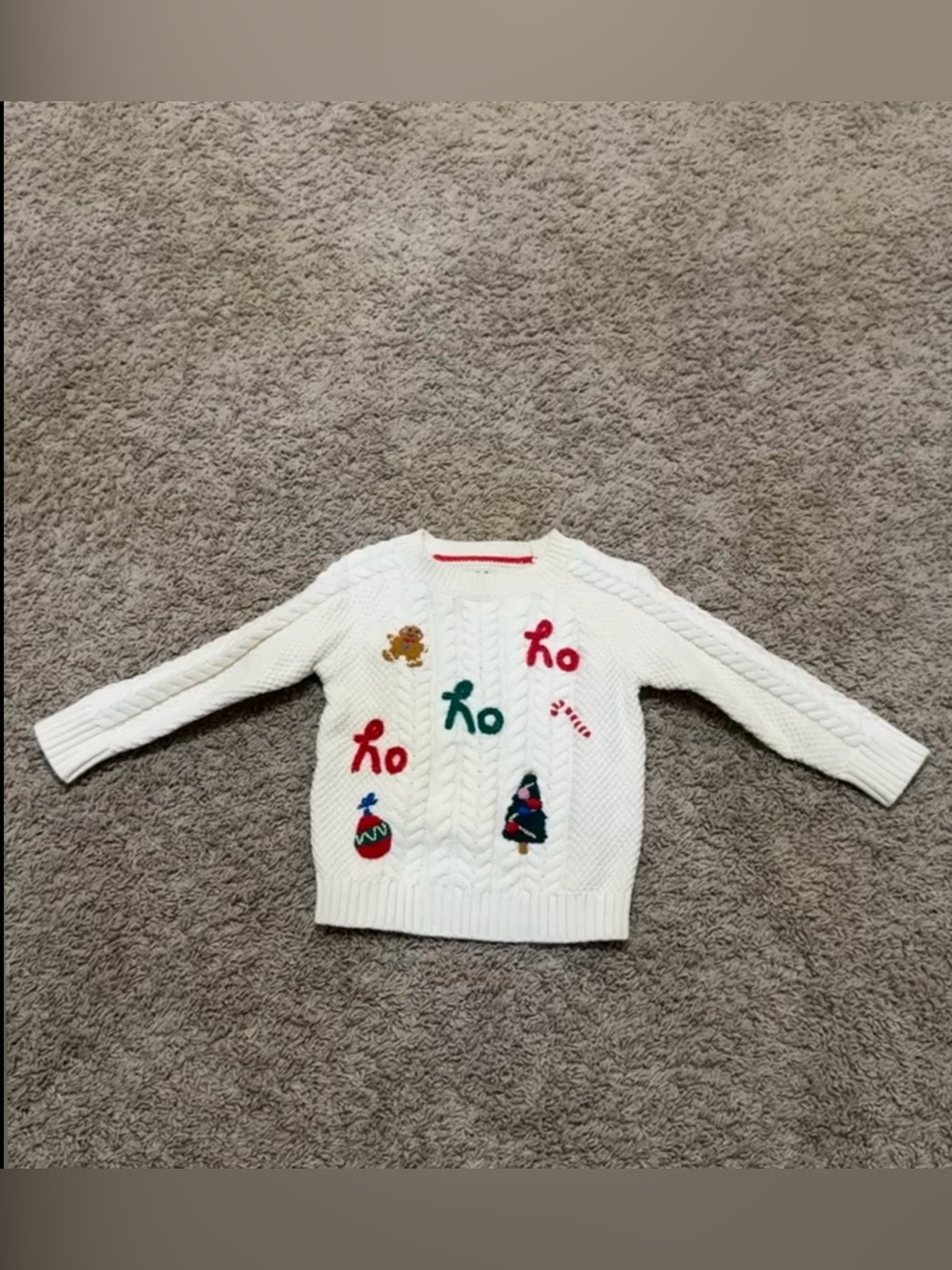 Mini Boden Christmas Sweater Jumper